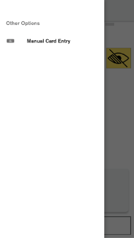 Presione Manual Card Entry.